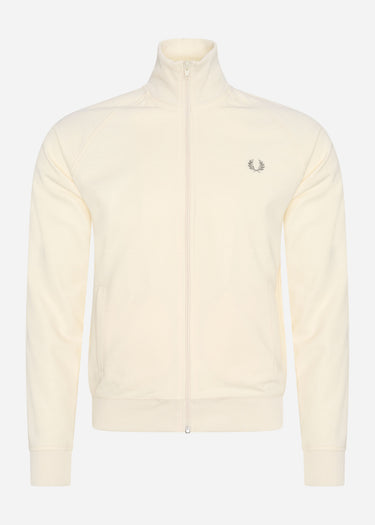 Fred Perry Vesten  Tonal taped track jacket - ecru 