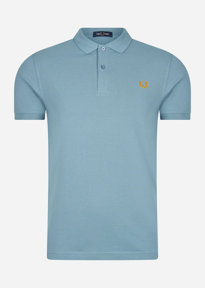 Fred Perry Polo's  Plain fred perry shirt - ash blue 