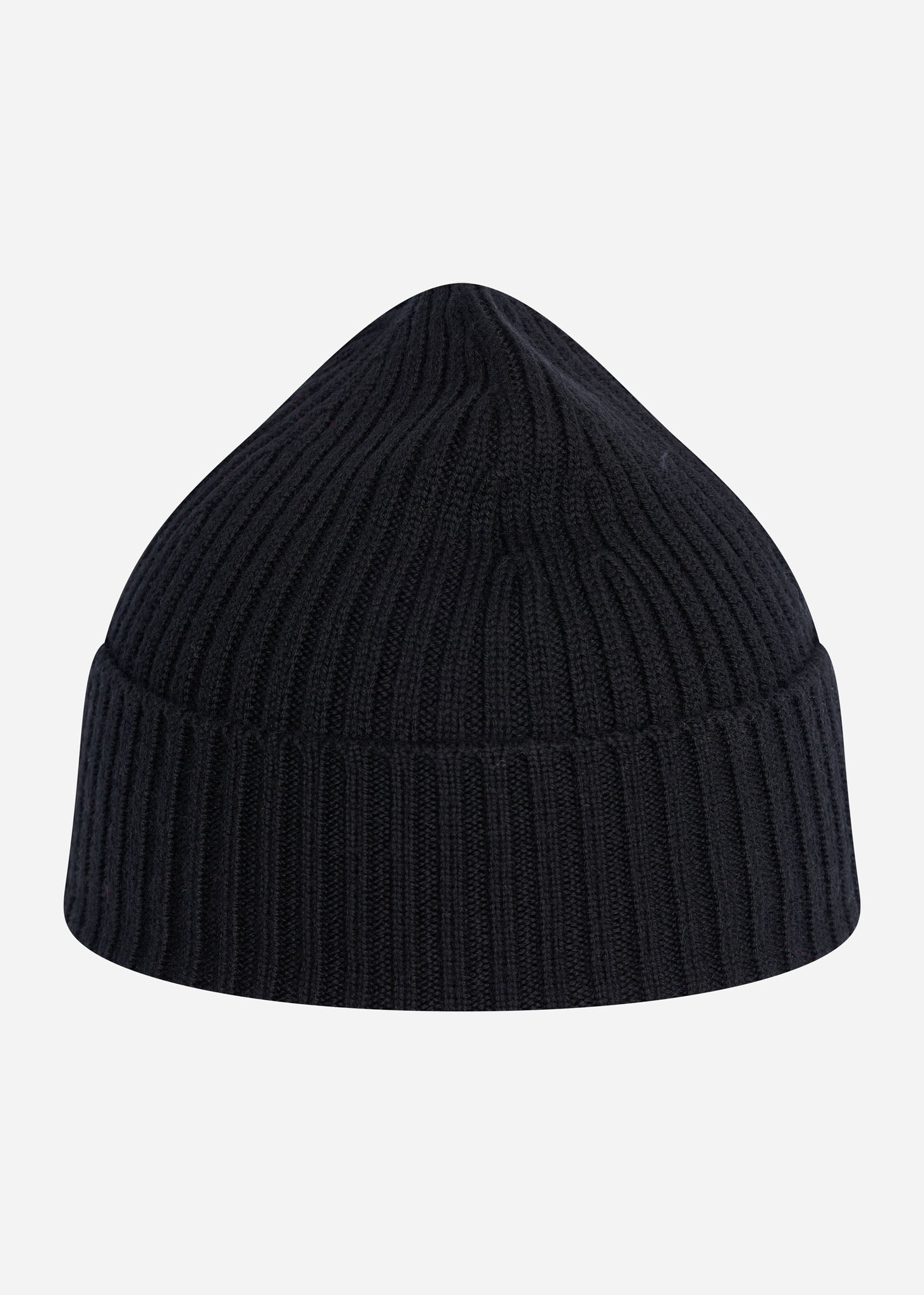 Black wool beanie hat online