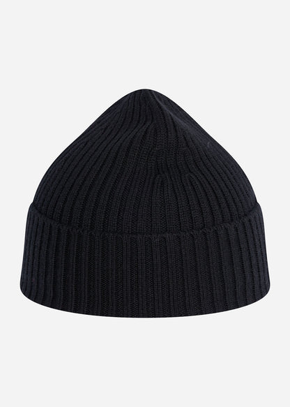 Lacoste Mutsen  Wool cap - black 