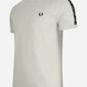 Fred Perry T-shirts  Contrast tape ringer t-shirt - limestone black 