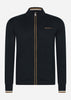 Ben Sherman Vesten  Long sleeve sport zip thru - black 