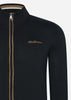 Ben Sherman Vesten  Long sleeve sport zip thru - black 