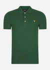 Lyle & Scott Polo's  Plain polo shirt - english green 