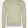 Fred Perry Truien  Crew neck sweatshirt - seagrass 