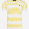 Lyle & Scott T-shirts  Breton stripe t-shirt - sunshine yellow white 