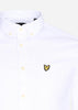 Lyle & Scott Overhemden  Light weight oxford shirt - white 