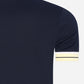 Fred Perry T-shirts  Tramline tipped pique t-shirt - navy 