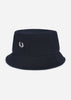 Fred Perry Bucket Hats  Pique bucket hat - navy 