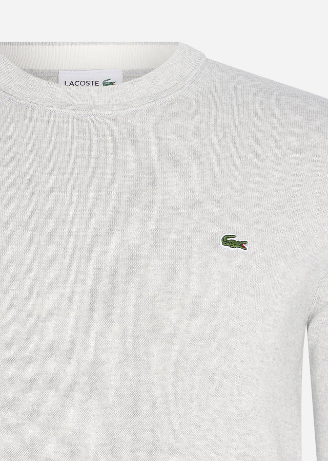 Lacoste Pullover  Cotton sweater - silver chine 