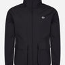 Fred Perry Jassen  Patch pocket zip through jacket - black 