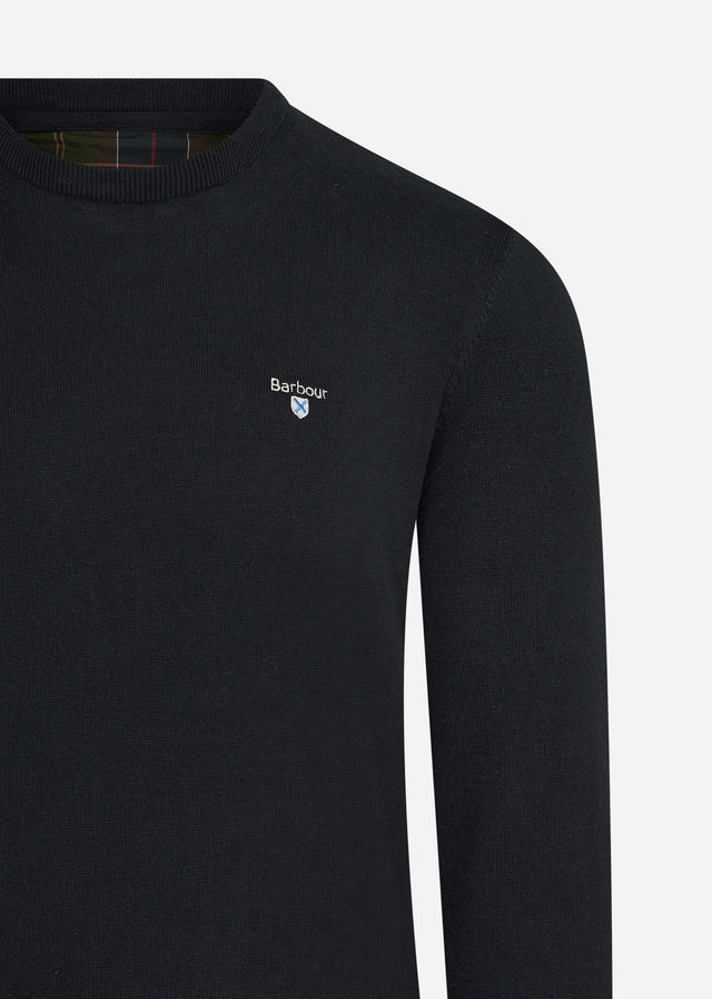 Barbour Pullover  Essential cotton cashmere crew - navy 