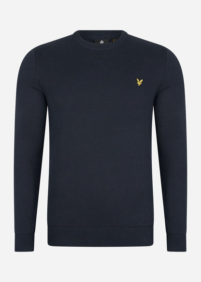 Lyle & Scott Truien  Cotton crew neck jumper - dark navy 