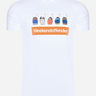 Weekend Offender T-shirts  Trainer spotting - white 