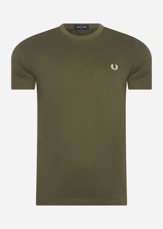 Fred Perry T-Shirts  Graphic print t-shirt - military green 