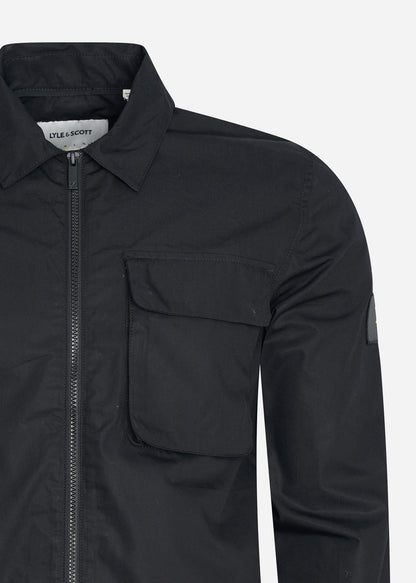 Lyle & Scott Overshirts  Pocket overshirt - jet black 