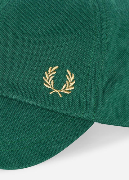 Fred Perry Petten  Pique classic cap - ivy 