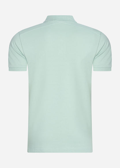 MA.Strum Polo's  SS pique polo - sea green 