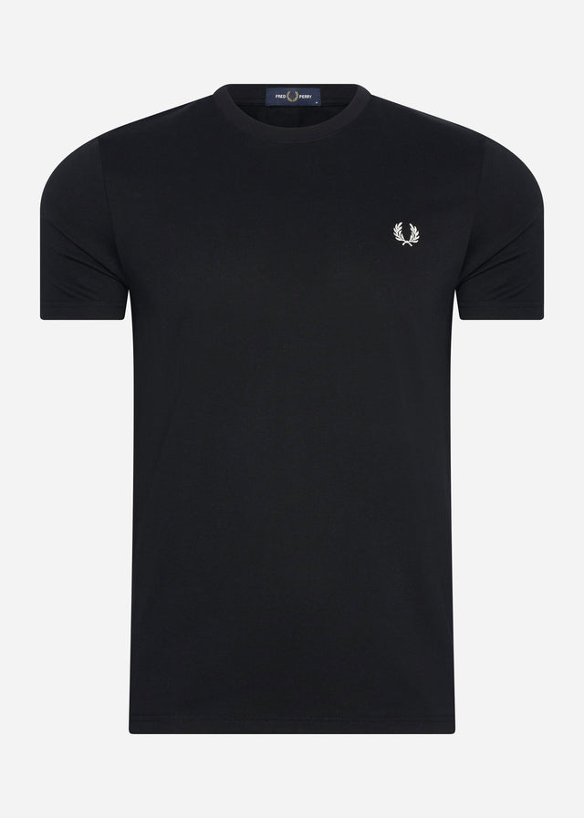 Fred Perry T-Shirts  Graphic print t-shirt - black 