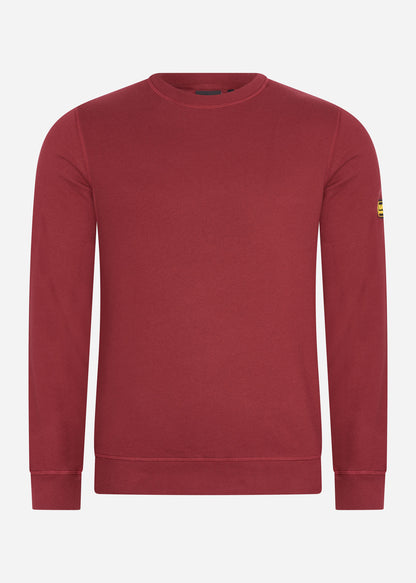 Barbour International Truien  Badge sweat - wine 