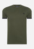 Fred Perry T-shirts  Ringer t-shirt - hunting green 