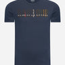 Barbour T-shirts  Wallace tee - navy 