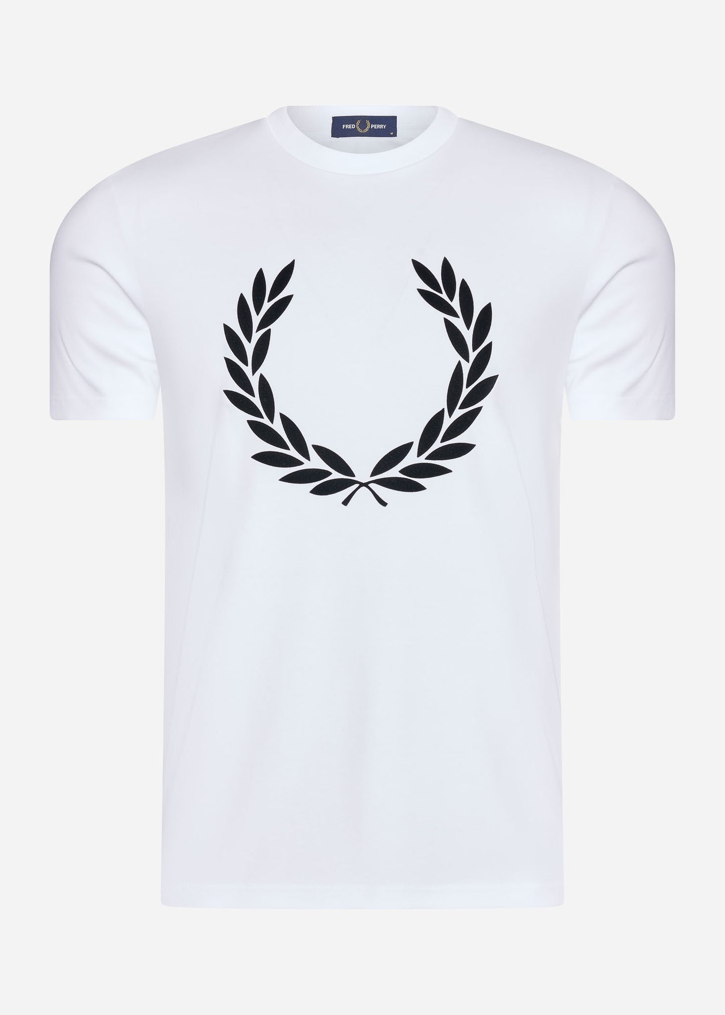 Fred Perry T-shirts  Flock laurel wreath t-shirt - white 