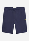 Lyle & Scott Korte Broeken  Sweat short - navy 