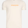 MA.Strum T-shirts  MA.Strum block print tee - aluminium 