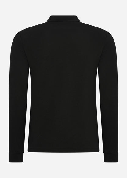 Lacoste Longsleeve Polo's  Longsleeve polo - black 