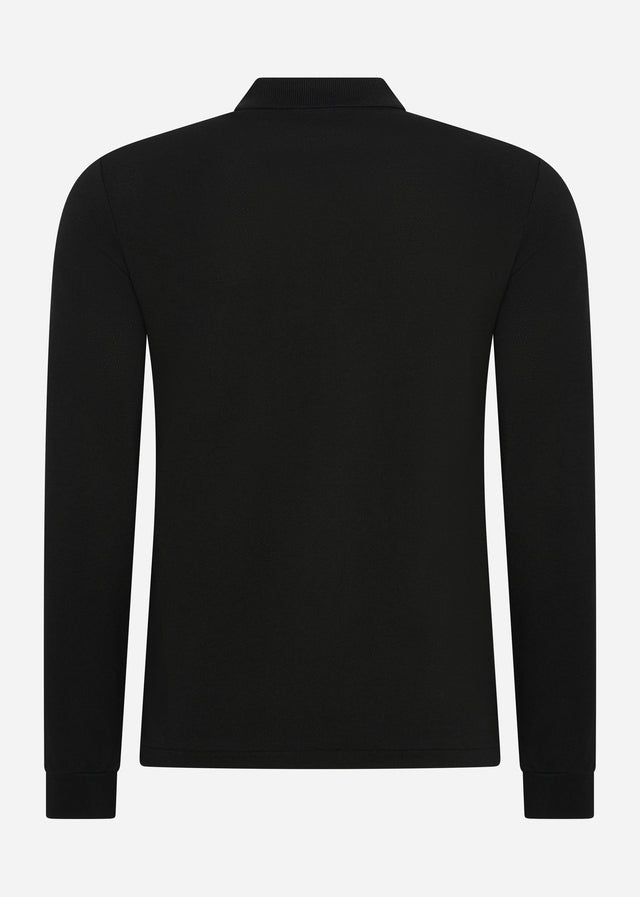 Lacoste Langarm Polos  Longsleeve polo - black 