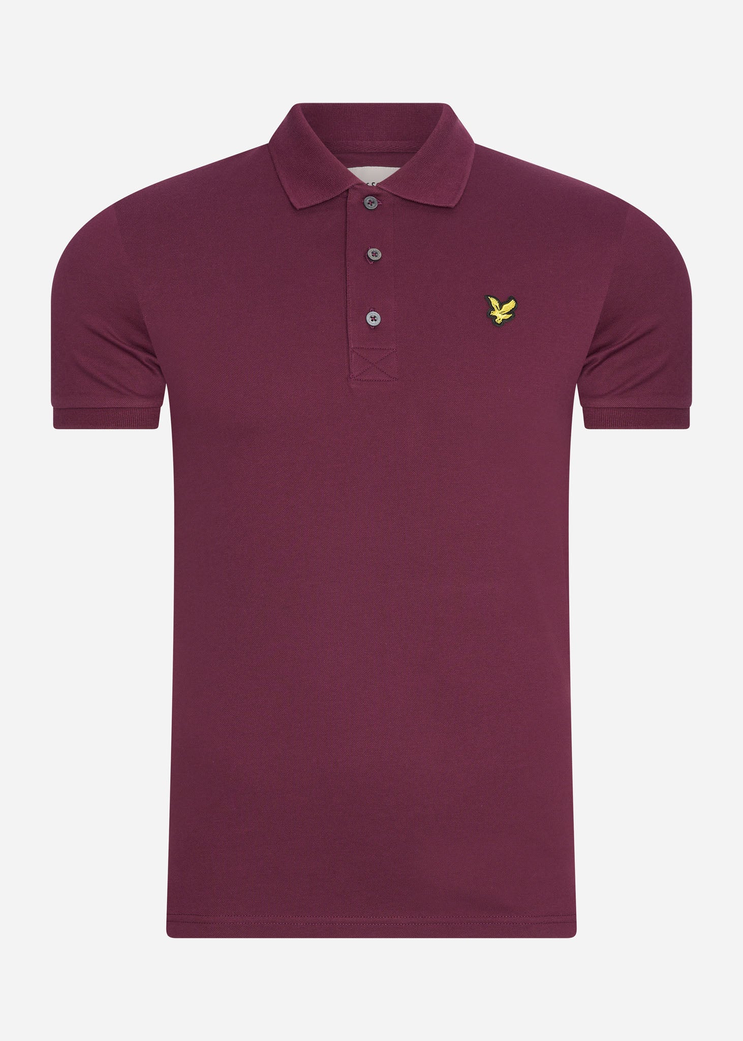 Lyle & Scott Polo's  Plain polo shirt - burgundy 