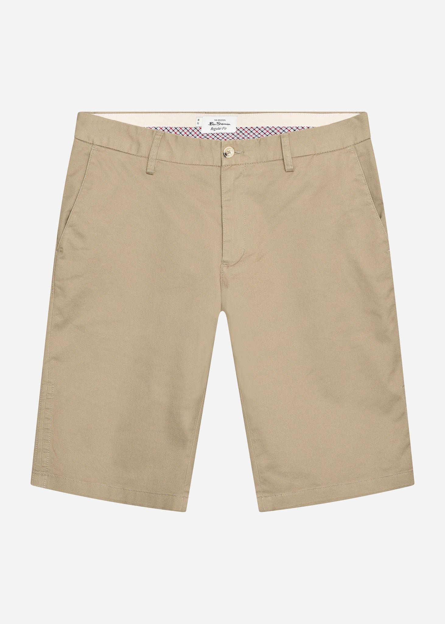 Ben Sherman Korte Broeken  Signature chino short - stone 