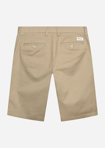 Ben Sherman Korte Broeken  Signature chino short - stone 