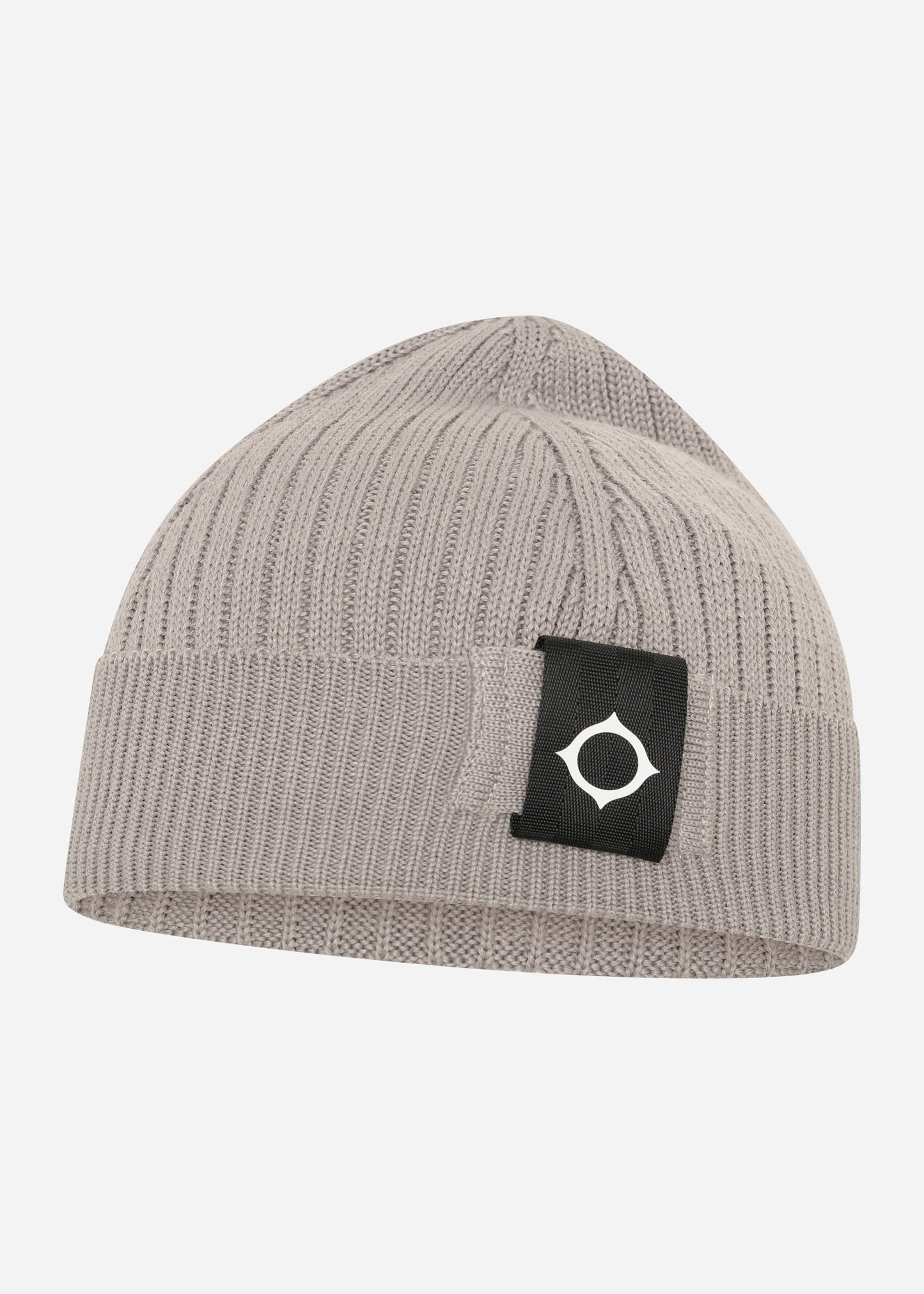 MA.Strum Mutsen  Rib knit beanie - dark slate 