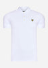 Lyle & Scott Polo's  Plain polo shirt - white 