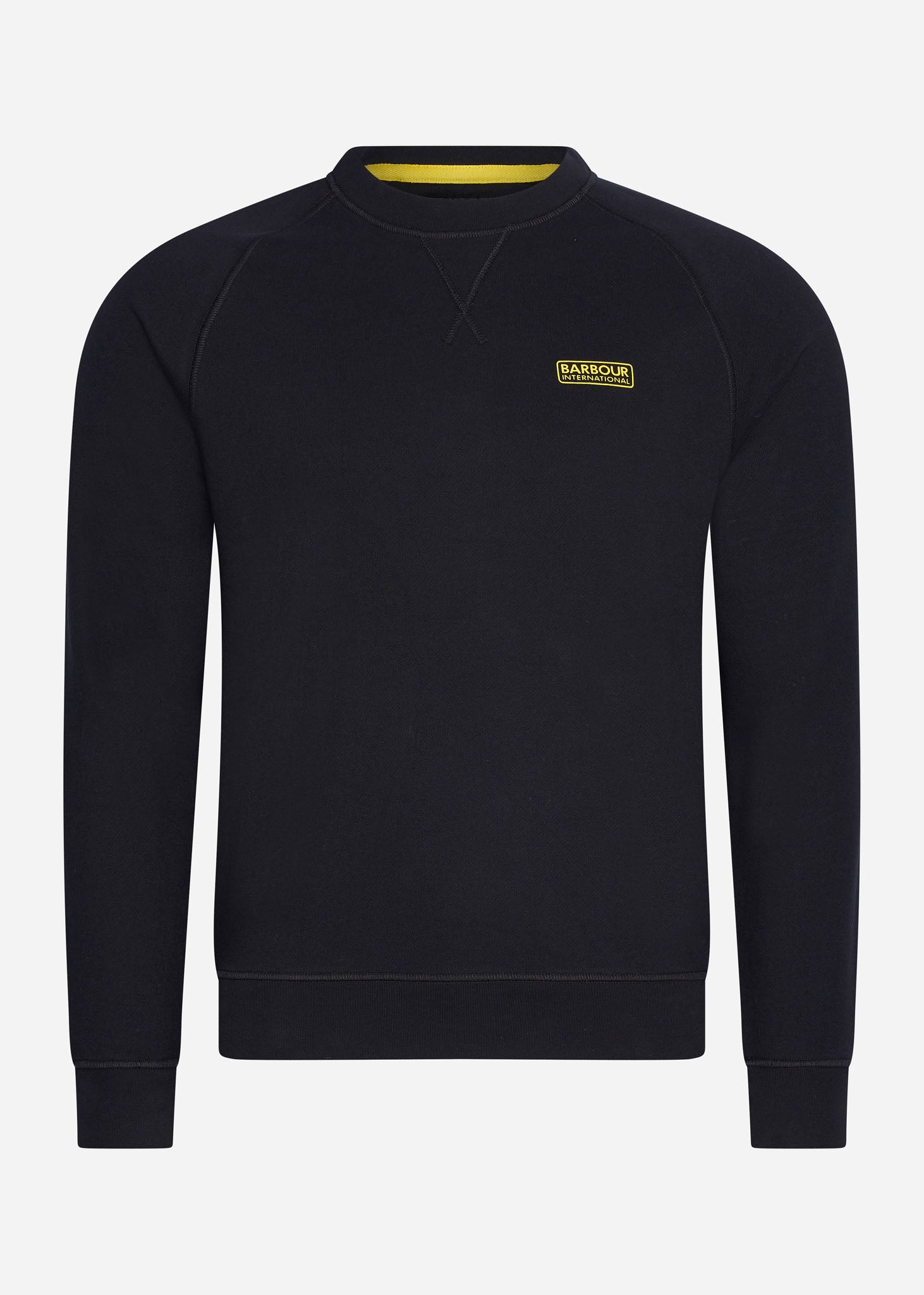 Barbour International Truien  Essential crew neck sweat - black 