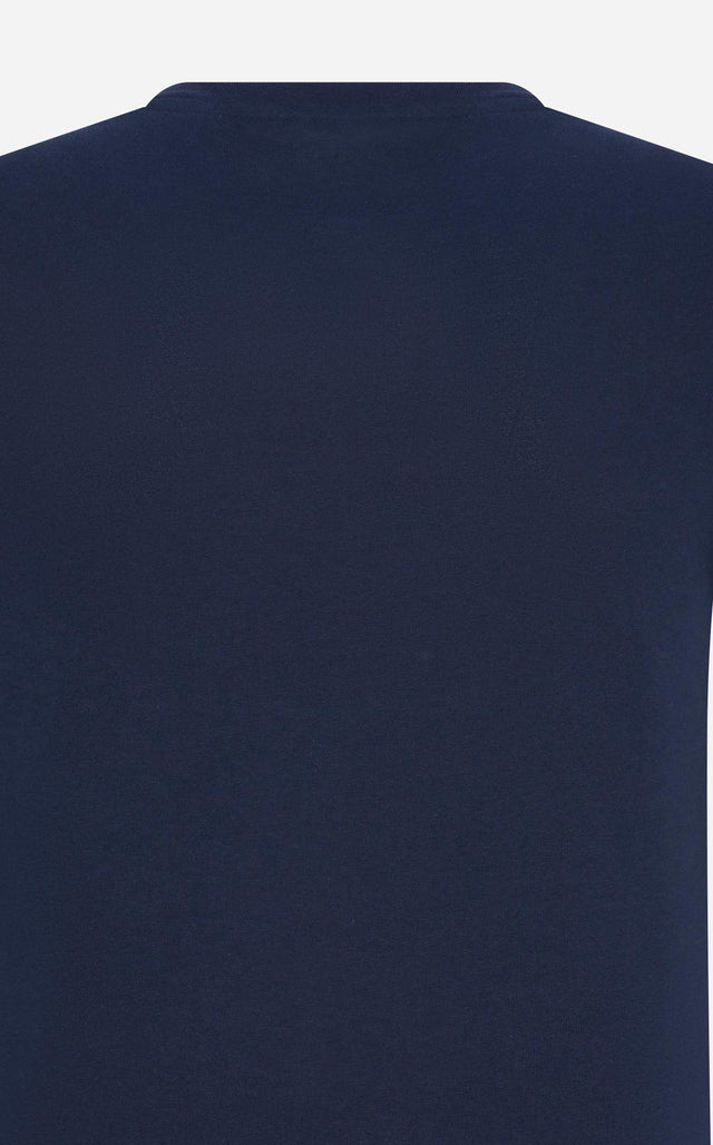 Lacoste T-Shirts  Printed t-shirt - navy blue clover green 