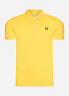 Lyle & Scott Polo's  Plain polo shirt - sunshine yellow 