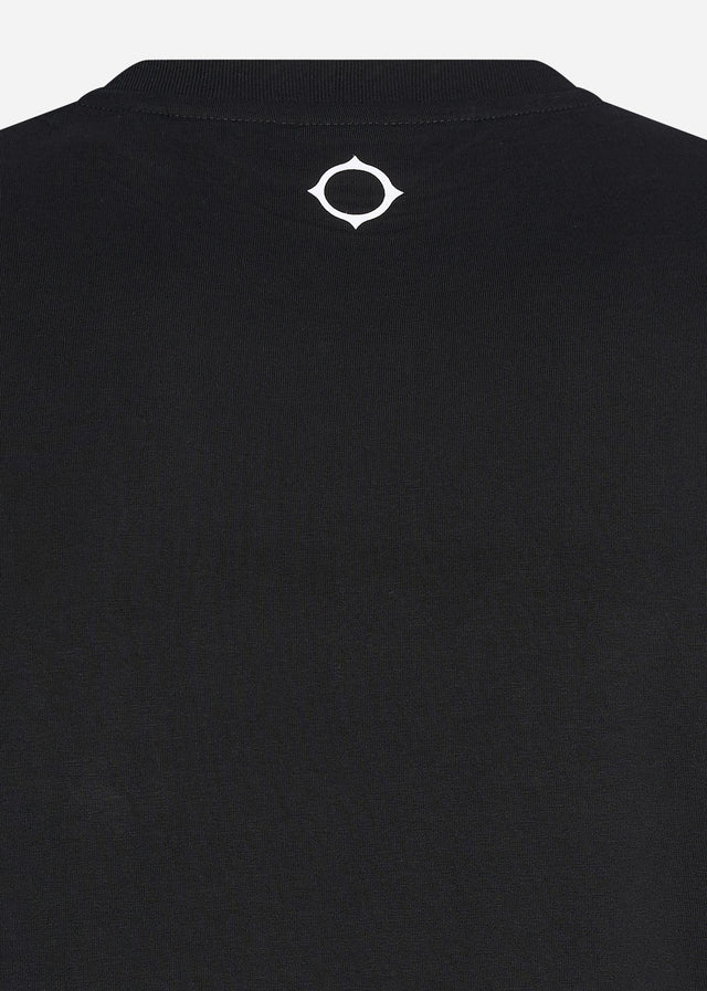 MA.Strum T-Shirts  MA.Strum block print tee - jet black 