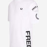 Fred Perry T-shirts  Bold branding t-shirt - white 