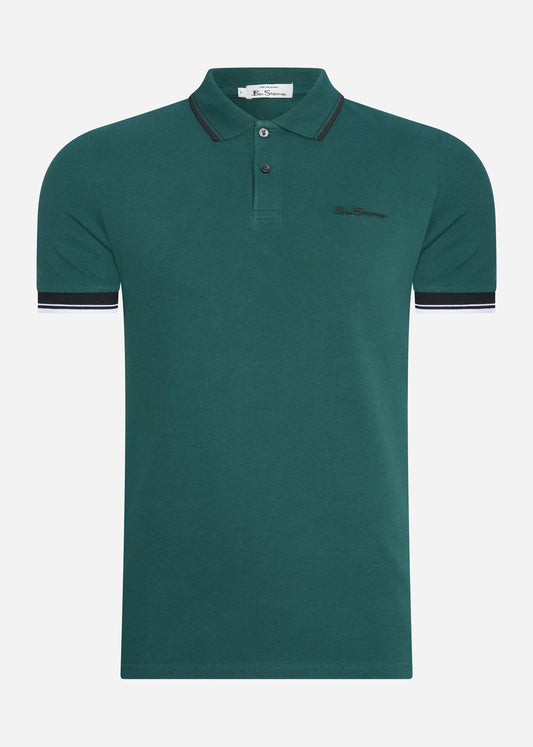 Ben Sherman Polo's  Signature polo - ocean green 