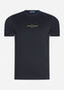 Fred Perry T-shirts  Embroidered t-shirt - black 