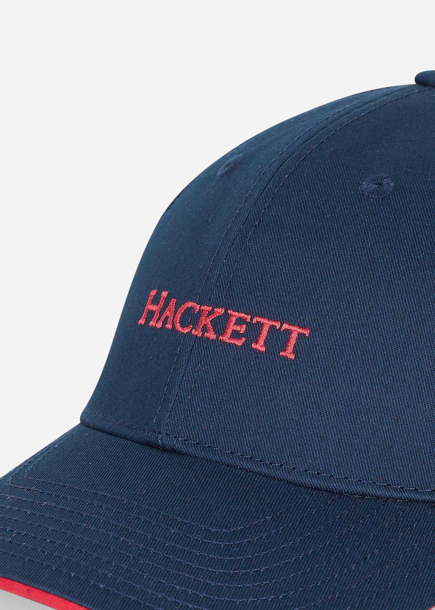 Hackett London Petten  Essential baseball cap - navy red 