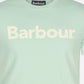 Barbour T-shirts  Logo tee - dusty mint 