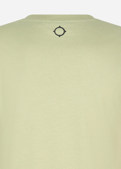 MA.Strum T-shirts  Half body print tee - tea 