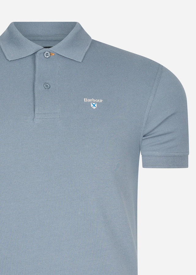 Barbour Poloshirts Sports polo - washed blue (Copy)