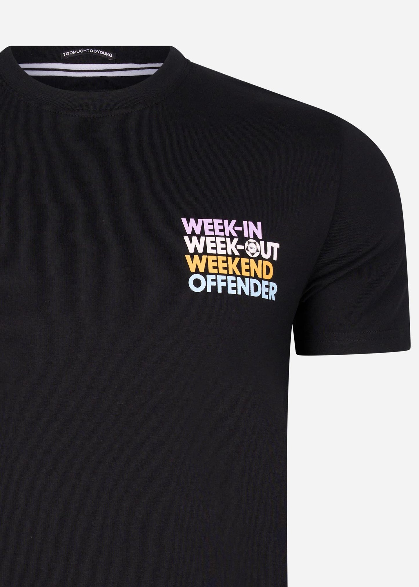 Weekend Offender T-shirts  Week in week out - black 
