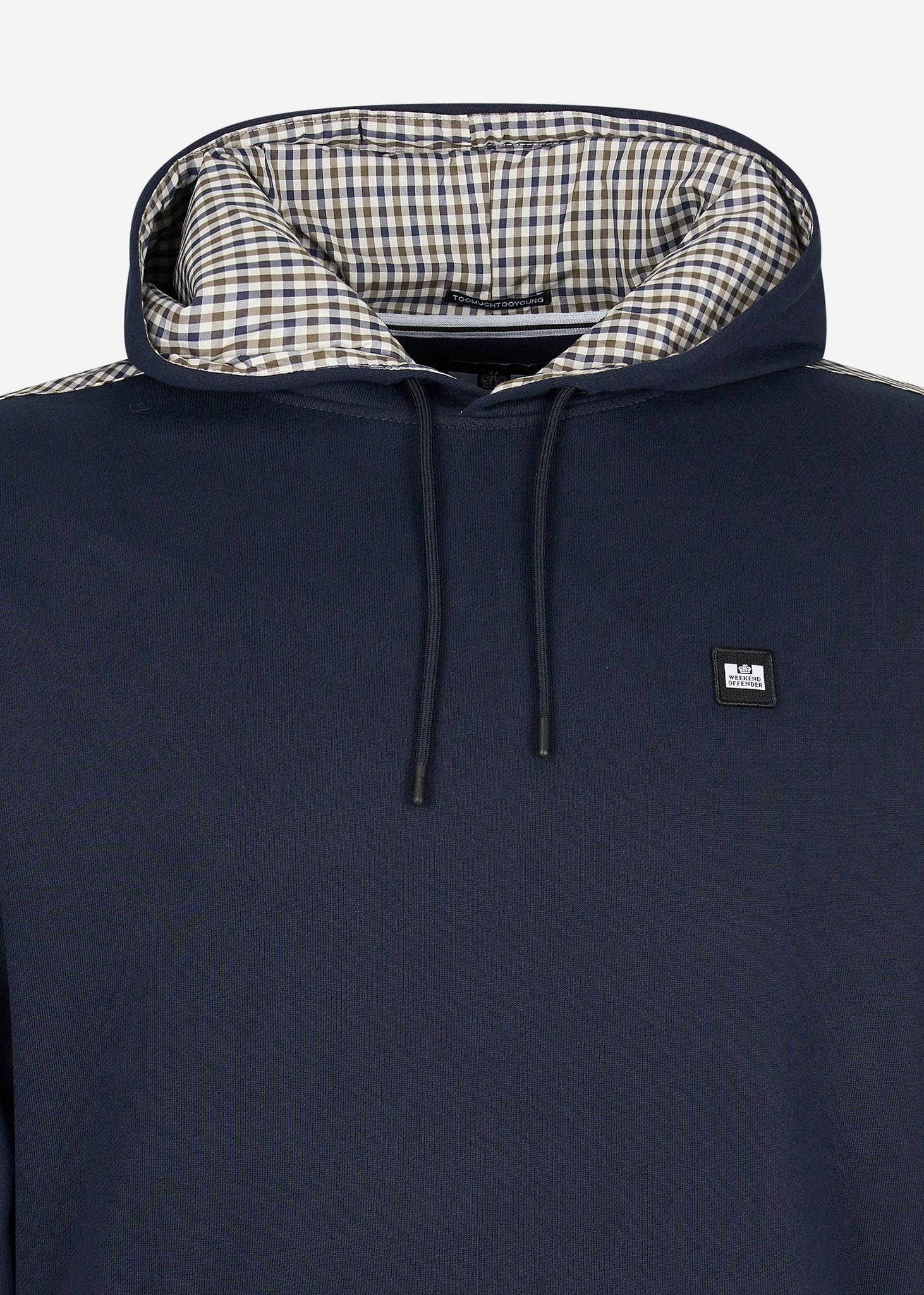 Weekend Offender Hoodies  Fowler - navy 