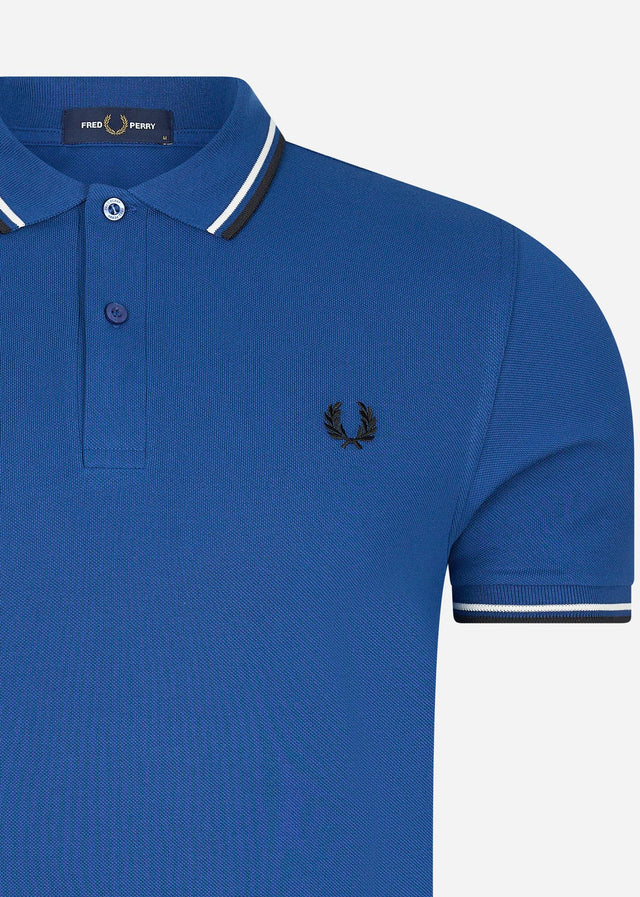 Fred Perry Poloshirts  Twin tipped fred perry shirt - shaded cobalt 